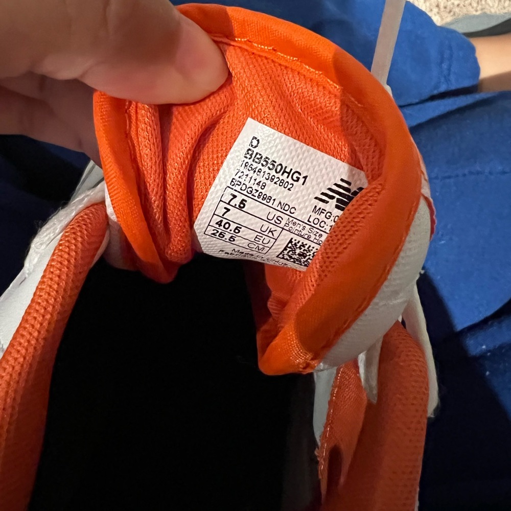 Syracuse New Balance 550 - Picture 3 of 4